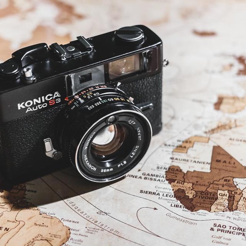 Retro Tasarım Kompakt Fotoğraf Makinesi